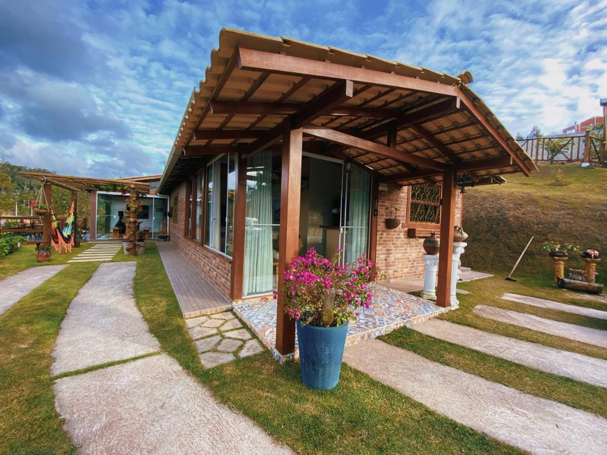 Casa De Campo No Caravaggio Ao Lado Da Cervejaria Tres Santas Santa Teresa  Εξωτερικό φωτογραφία