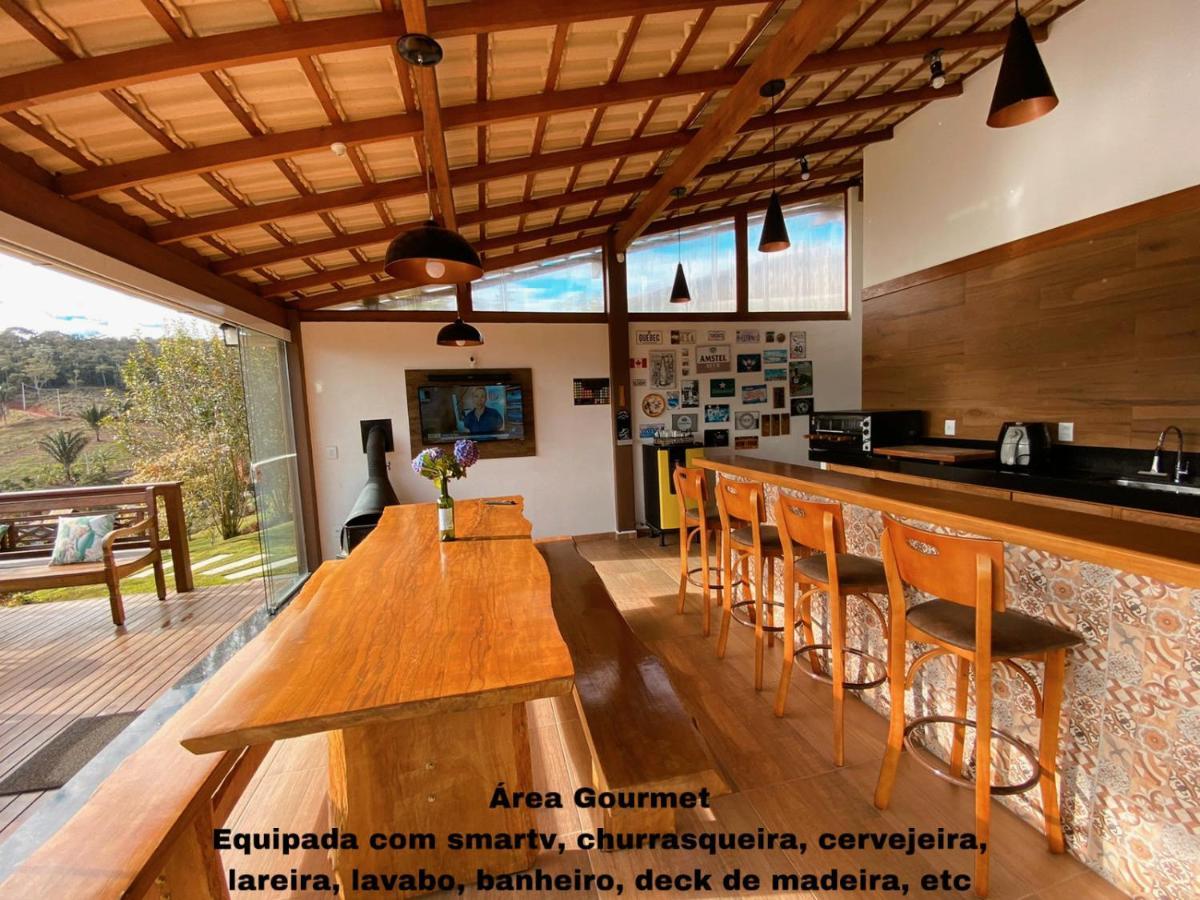 Casa De Campo No Caravaggio Ao Lado Da Cervejaria Tres Santas Santa Teresa  Εξωτερικό φωτογραφία