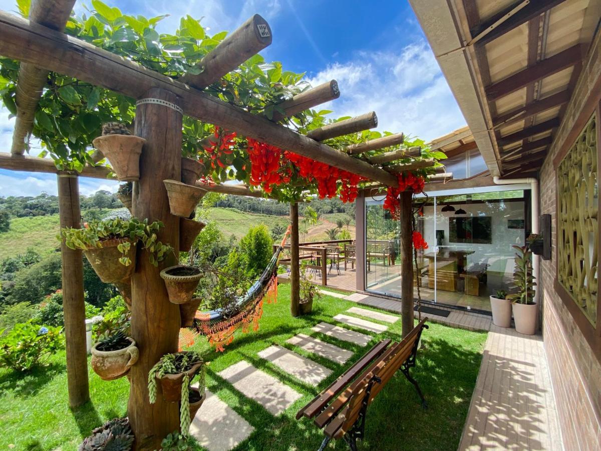 Casa De Campo No Caravaggio Ao Lado Da Cervejaria Tres Santas Santa Teresa  Εξωτερικό φωτογραφία